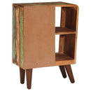 vidaXL tömör újrahasznosított fa tálalószekrény 55 x 30 x 80 cm