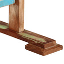 vidaXL tömör újrahasznosított fa étkezőasztal 110x55x78 cm