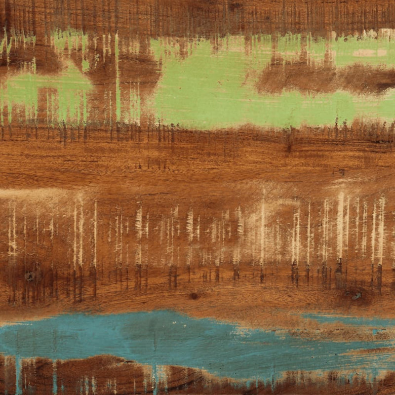 vidaXL tömör újrahasznosított fa tálalóasztal 110x30x76 cm