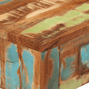 vidaXL tömör újrahasznosított fa tálalóasztal 110x30x76 cm