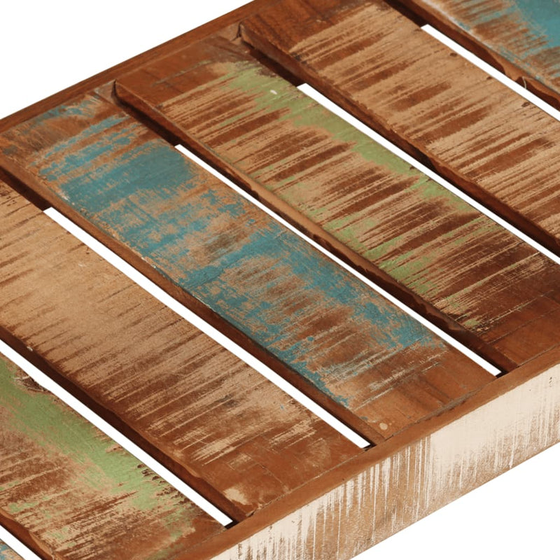 vidaXL tömör újrahasznosított fa tálalóasztal 110x30x76 cm