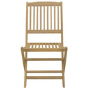 vidaXL 2 db összecsukható tömör akácfa kerti szék 57x48,5x90 cm