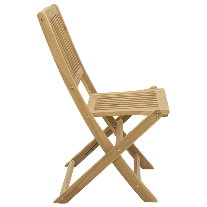 vidaXL 2 db összecsukható tömör akácfa kerti szék 57x48,5x90 cm