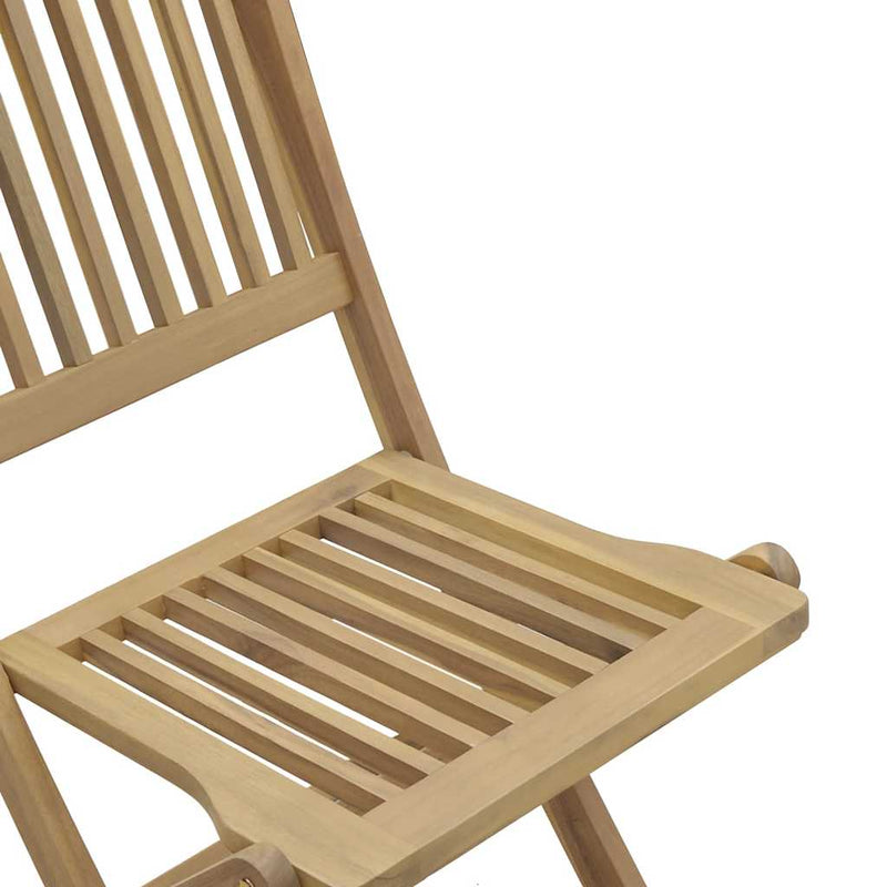 vidaXL 2 db összecsukható tömör akácfa kerti szék 57x48,5x90 cm