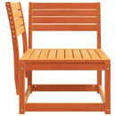 vidaXL viaszbarna tömör fenyőfa kerti sarokkanapé 73 x 73 x 78 cm