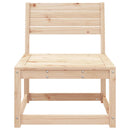 vidaXL tömör fenyőfa kerti kanapé