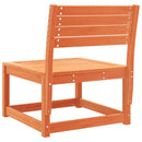 vidaXL viaszbarna tömör fenyőfa kerti kanapé