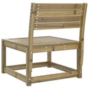 vidaXL impregnált fenyőfa kerti kanapé