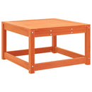 vidaXL viaszbarna tömör fenyőfa kerti lábtartó