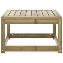 vidaXL impregnált fenyőfa kerti lábzsámoly