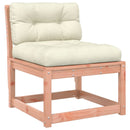 vidaXL tömör duglászfenyő kerti kanapé párnával