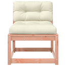 vidaXL tömör duglászfenyő kerti kanapé párnával