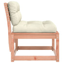 vidaXL tömör duglászfenyő kerti kanapé párnával