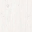 vidaXL fehér tömör fenyőfa ágy matrac nélkül 120 x 200 cm