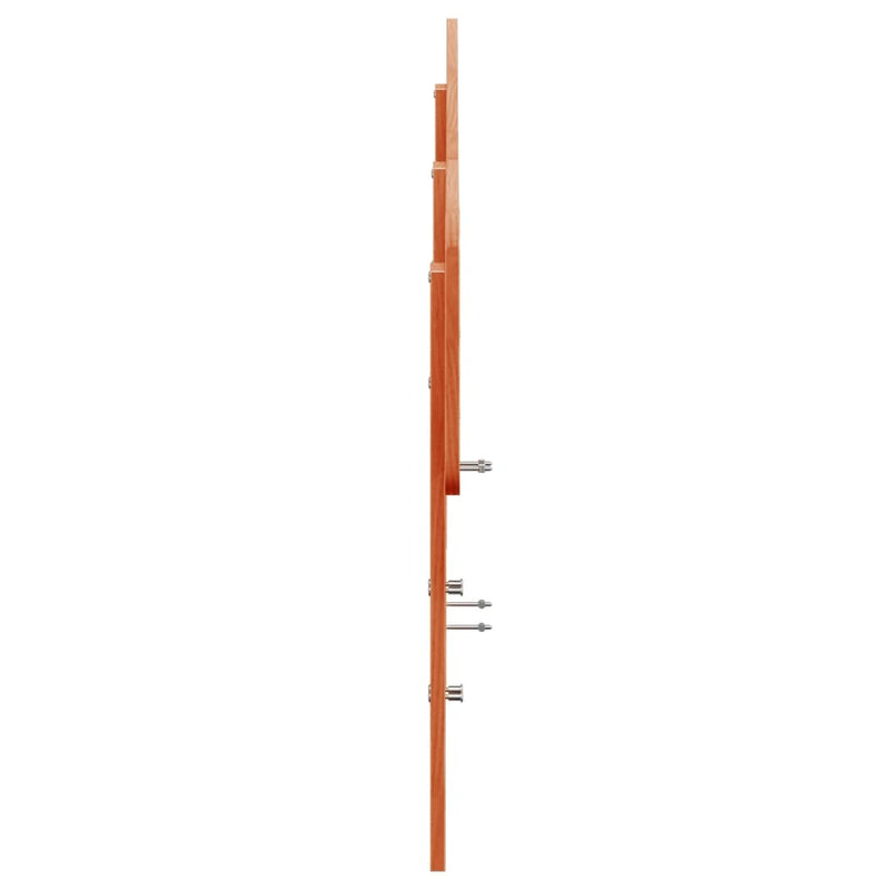 vidaXL viaszbarna tömör fenyőfa fejtámla 180 cm