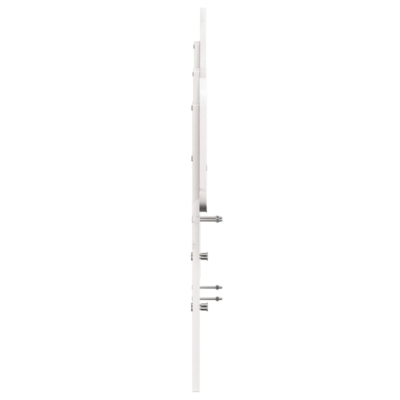 vidaXL fehér tömör fenyőfa fejtámla 160 cm