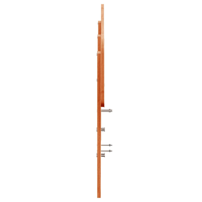 vidaXL viaszbarna tömör fenyőfa fejtámla 160 cm