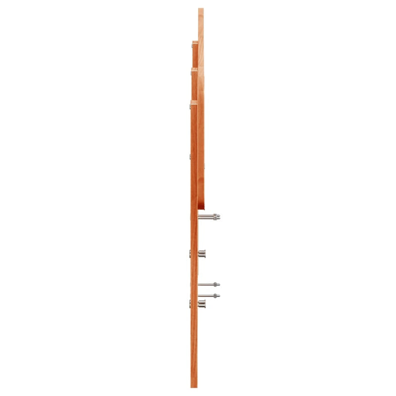 vidaXL viaszbarna tömör fenyőfa fejtámla 150 cm