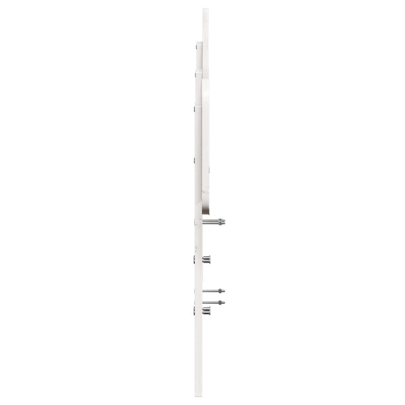 vidaXL fehér tömör fenyőfa fejtámla 140 cm