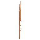 vidaXL viaszbarna tömör fenyőfa fejtámla 140 cm