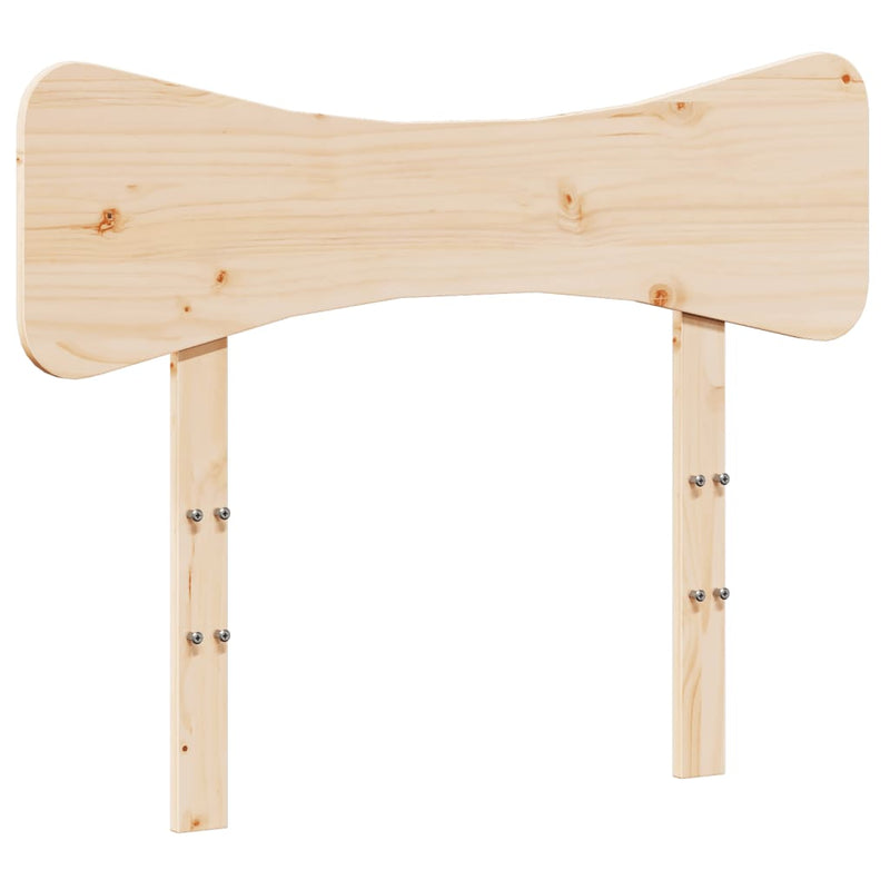 vidaXL tömör fenyőfa fejtámla 90 cm