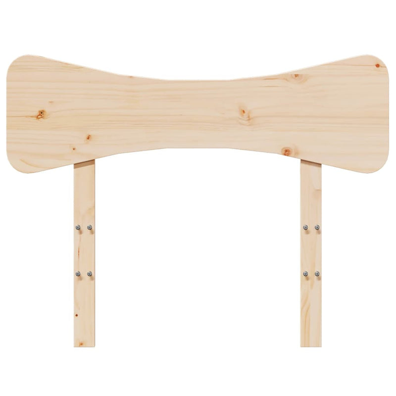 vidaXL tömör fenyőfa fejtámla 90 cm