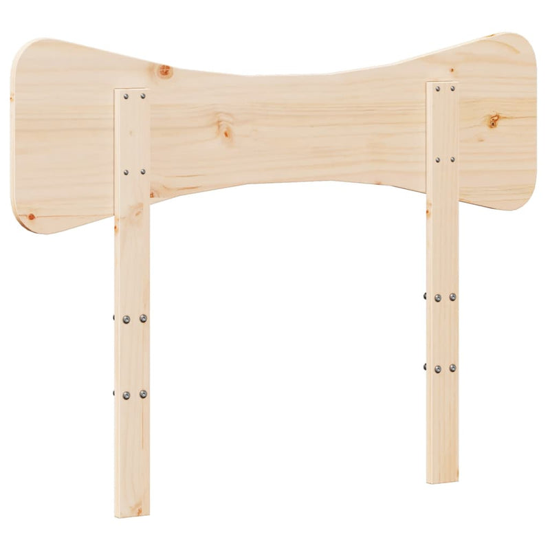 vidaXL tömör fenyőfa fejtámla 90 cm