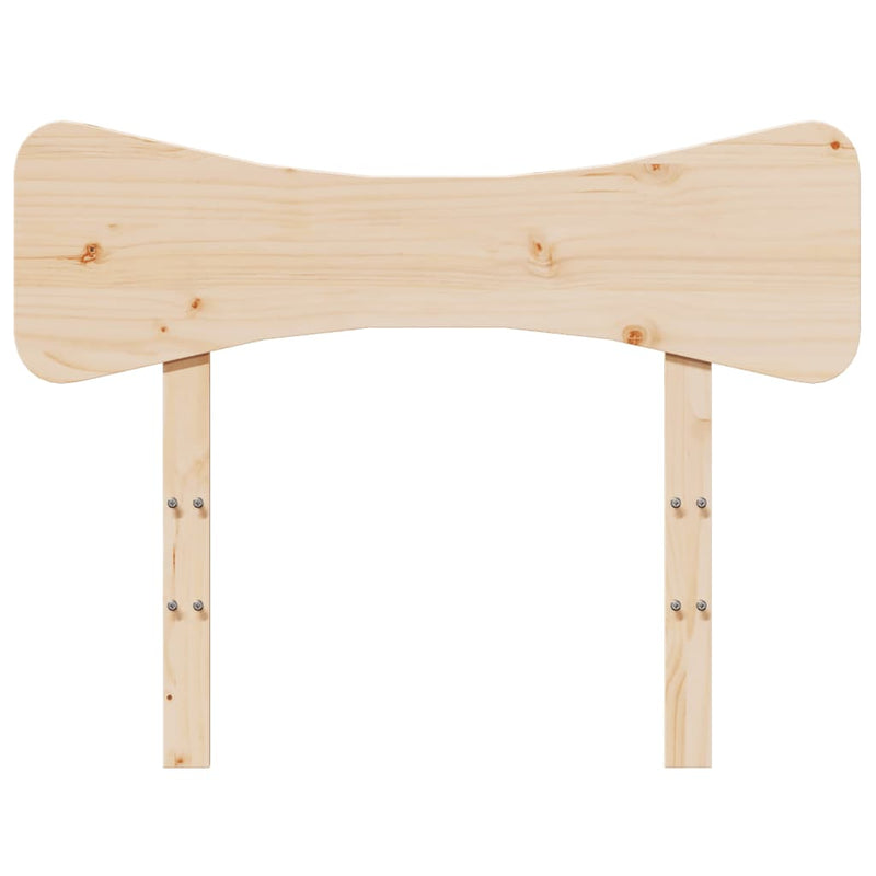 vidaXL tömör fenyőfa fejtámla 75 cm