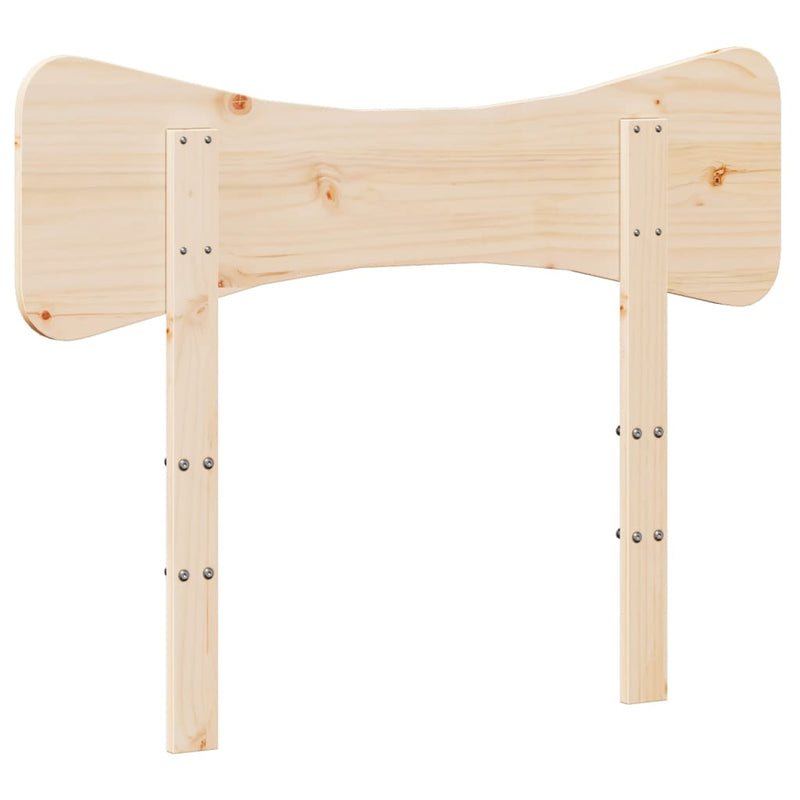 vidaXL tömör fenyőfa fejtámla 75 cm