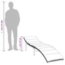 vidaXL 2 db világosszürke polyrattan napozóágy asztallal