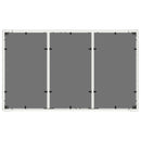 vidaXL fehér polyrattan üveglapos kerti asztal 150 x 90 x 75 cm