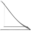 vidaXL antracit szövet és acél feltekerhető napellenző 100 x 150 cm