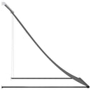 vidaXL antracit szövet és acél feltekerhető napellenző 150 x 150 cm