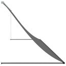 vidaXL antracit szövet és acél feltekerhető napellenző 350 x 150 cm