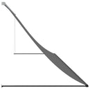 vidaXL antracit szövet és acél feltekerhető napellenző 400 x 150 cm