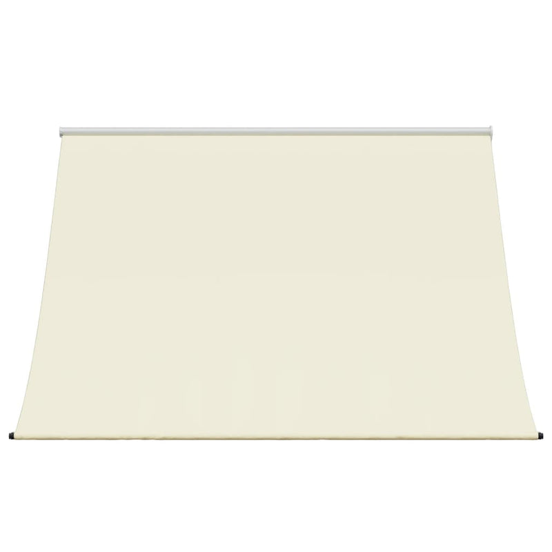 vidaXL krémszínű szövet és acél feltekerhető napellenző 200 x 150 cm