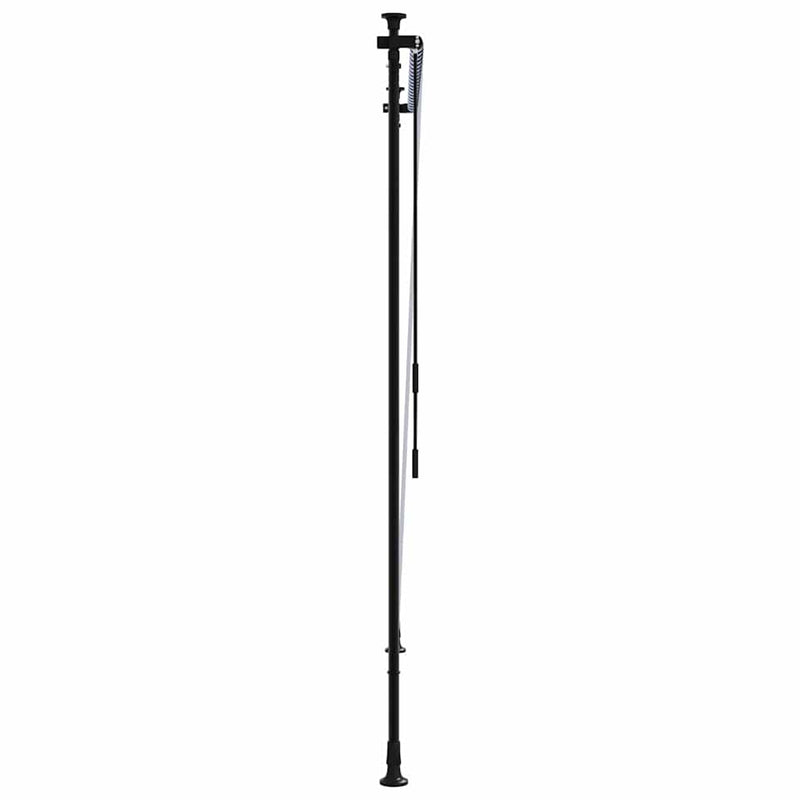vidaXL kék és fehér szövet és acél kültéri roló 200 x 270 cm