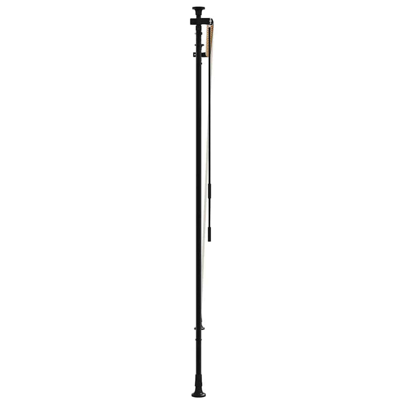 vidaXL narancssárga és fehér szövet és acél kültéri roló 200 x 270 cm