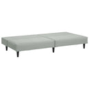 vidaXL 2 részes világosszürke bársony ülőgarnitúra