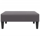 vidaXL 2 részes szürke műbőr ülőgarnitúra