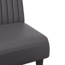 vidaXL 2 részes szürke műbőr ülőgarnitúra