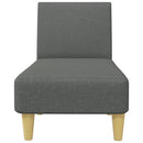 vidaXL 2 részes sötétszürke szövet ülőgarnitúra