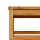 vidaXL 4 részes tömör akácfa kerti ülőgarnitúra párnákkal