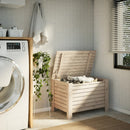 vidaXL RANA tömör fenyőfa tárolóláda fedéllel 80 x 49 x 54 cm