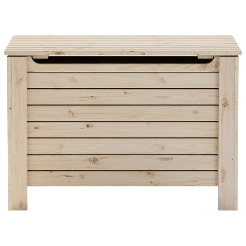 vidaXL RANA tömör fenyőfa tárolóláda fedéllel 80 x 49 x 54 cm