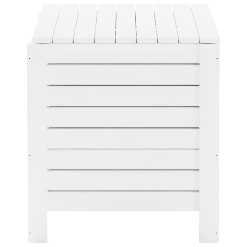 vidaXL RANA fehér tömör fenyőfa tárolóláda fedéllel 80 x 49 x 54 cm