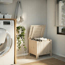 vidaXL RANA tömör fenyőfa tárolóláda fedéllel 60 x 49 x 54 cm