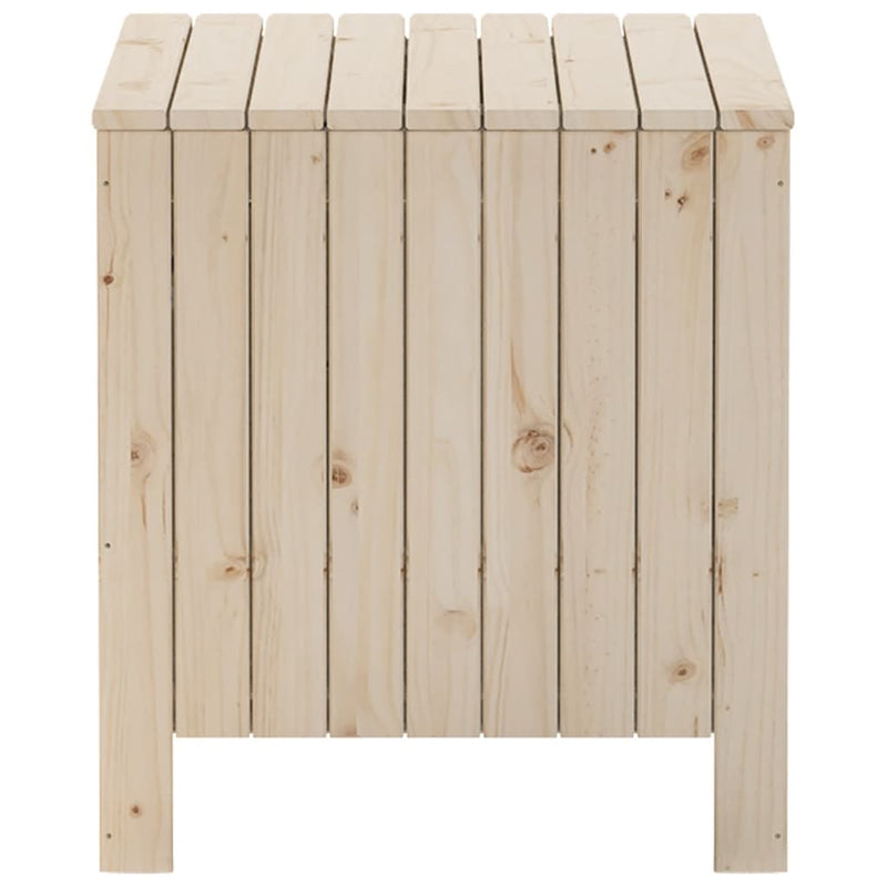 vidaXL RANA tömör fenyőfa tárolóláda fedéllel 60 x 49 x 54 cm