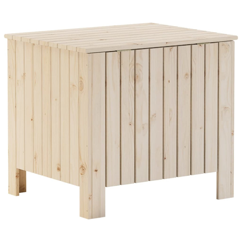 vidaXL RANA tömör fenyőfa tárolóláda fedéllel 60 x 49 x 54 cm