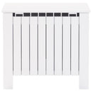 vidaXL RANA fehér tömör fenyőfa tárolóláda fedéllel 60 x 49 x 54 cm